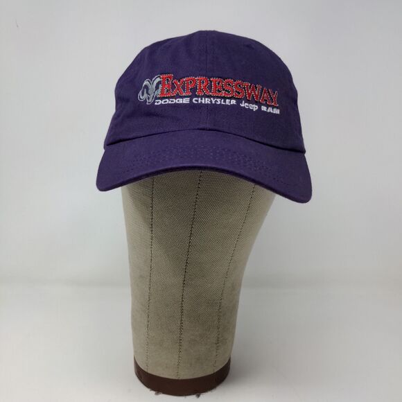 Expressway Dodge, Chrysler, Jeep, Ram Slideback Hat Purple OSFM Embroidered - Picture 2 of 12